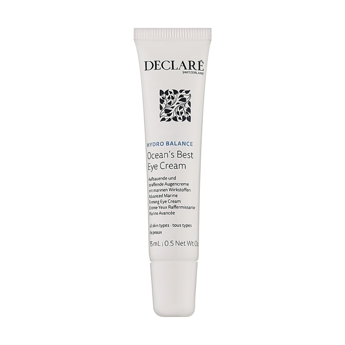 Крем для шкіри навколо очей Declare Hydro Balance Ocean's Best Eye Cream з морським колагеном, 15 мл